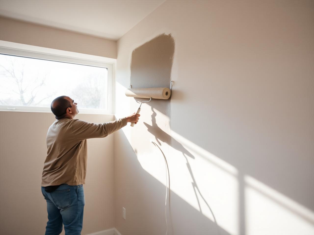 Painting work by LAROCK Construction